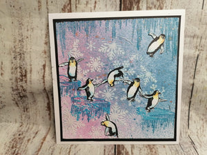 Fairy Hugs Stamps - Dancing Penguins