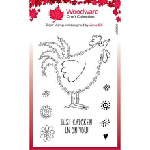 Woodware Clear Magic Single - Fuzzie Friends : Clara the Chicken