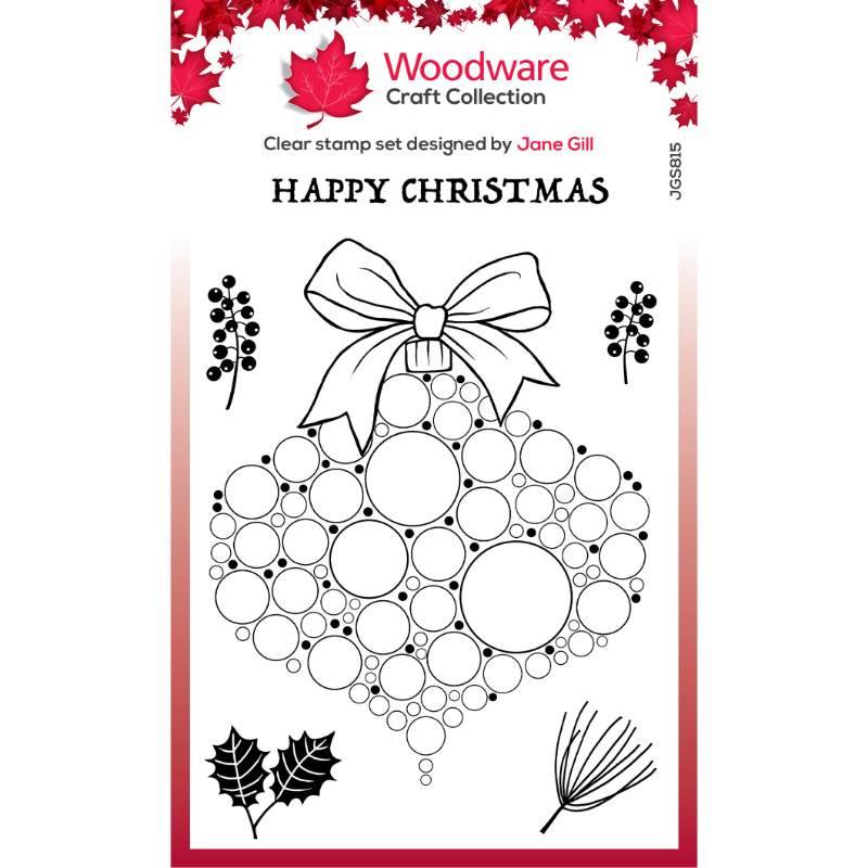 Woodware Clear Magic Single - Big Bubble Bauble : Twigs & Berries