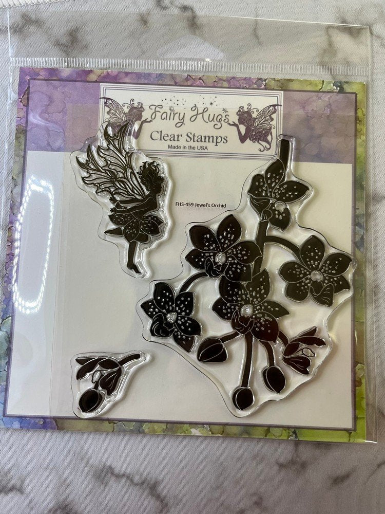 Fairy Hugs Stamps - Jewel's Orchid