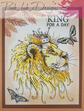 Pink Ink Designs A5 Clear Stamp Set - Fauna Series : Lion