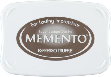 Tsukineko Memento Dye Ink Pad - Espresso Truffle