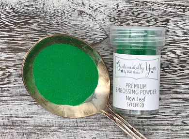 Sentimentally Yours Premium Embossing Powder - New Leaf