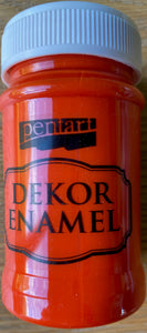 Pentart Dekor Enamel - Orange