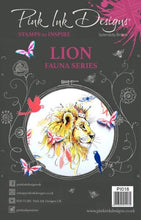 Pink Ink Designs A5 Clear Stamp Set - Fauna Series : Lion