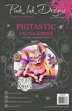 Pink Ink Designs A5 Clear Stamp Set - Fauna Series : Pigstastic