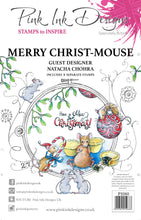 Pink Ink Designs A5 Clear Stamp Set - Merry Christ-Mouse