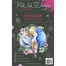 Pink Ink Designs A5 Clear Stamp Set - Rosehip