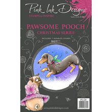 Pink Ink Designs A5 Clear Stamp Set - Pawsome Pooch