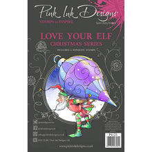 Pink Ink Designs A5 Clear Stamp Set - Love Your Elf