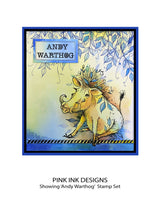 Pink Ink Designs A5 Clear Stamp Set - Andy Warthog