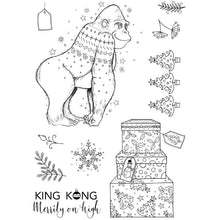 Pink Ink Designs A5 Clear Stamp Set - King Kong Merrily on High