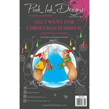 Pink Ink Designs A5 Clear Stamp Set - All I Want For Christmas is Shrew