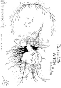 Pink Ink Designs A5 Clear Stamp Set - Mythical Series : Bewitched