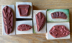 Pre-loved : Stamps by Judith - Set of 6 Wood Mounted Stamps