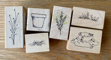 Pre-loved : Stamps by Judith - Set of 6 Wood Mounted Stamps
