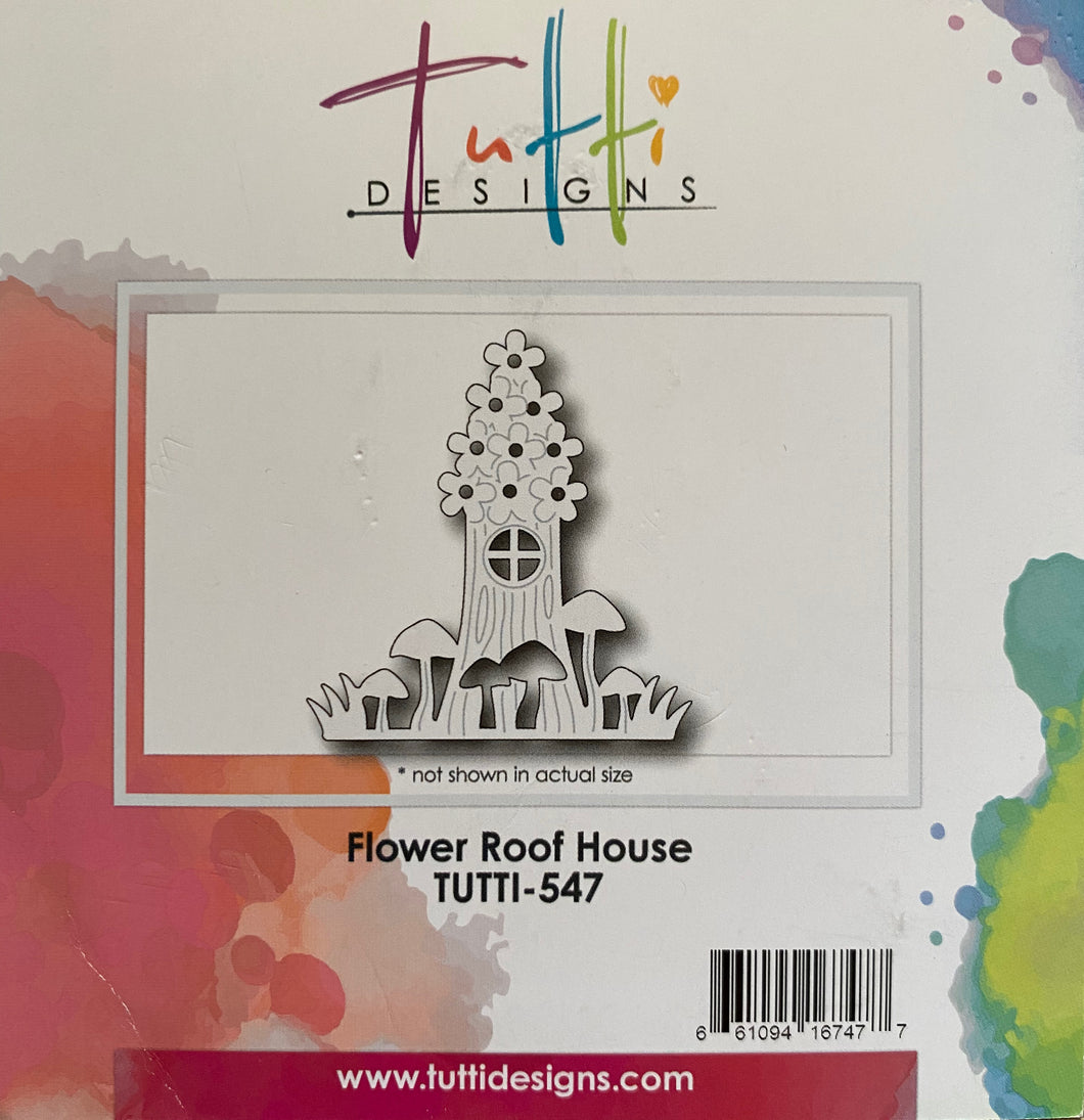 Pre-Loved :  Tutti Designs - Flower Roof House