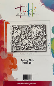 Pre-Loved :  Tutti Designs - Spring Birds