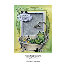 Pink Ink Designs A5 Clear Stamp Set - Froggy Paddle