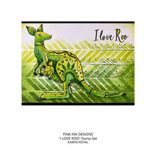 Pink Ink Designs A5 Clear Stamp Set - I Love Roo
