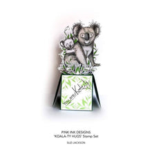 Pink Ink Designs A5 Clear Stamp Set - Koala-ty Hugs