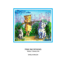 Pink Ink Designs A5 Clear Stamp Set - Kitten