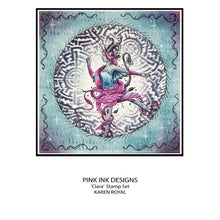 Pink Ink Designs A5 Clear Stamp Set - Mythical Series : Clara