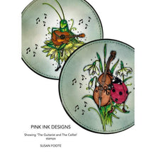 Pink Ink Designs A6 Clear Stamp Set - The Cellist