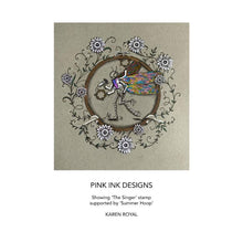 Pink Ink Designs A6 Clear Stamp Set - The Singer