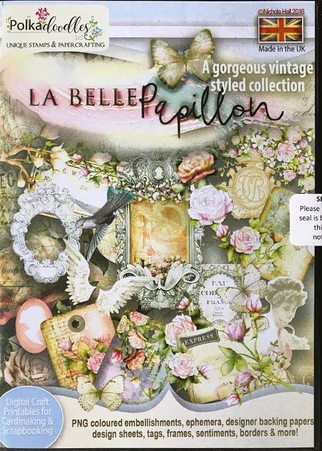Polka Doodles Paper Craft CD-Rom - La Belle Papillon