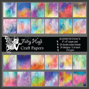 Fairy Hugs - 6" x 6" Paper Pad - Rainbowdance