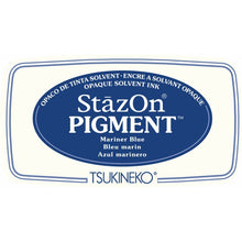 Tsukineko StazOn Pigment Ink Pad - Mariner Blue