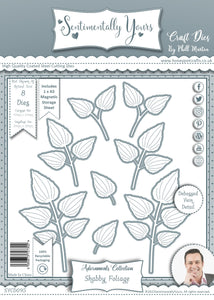 Phill Martin Sentimentally Yours Adornments Collection - Shabby Foliage Die Set