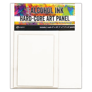 Alcohol Ink Surfaces - Hard Core Art Panels Rectangles Mixed Pack