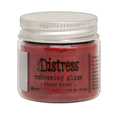 Distress Embossing Glaze - Fired Brick