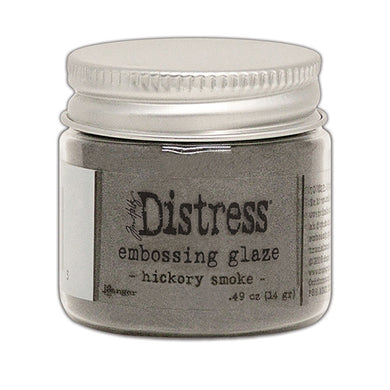 Distress Embossing Glaze - Hickory Smoke