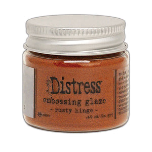 Distress Embossing Glaze - Rusty Hinge