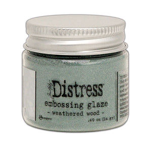 Distress Embossing Glaze - Weathered Wood