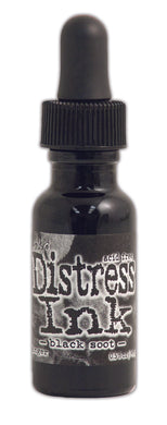 Distress Ink Re-Inker - Black Soot