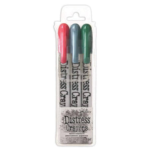 Distress Holiday Pearl Crayons - Set 1