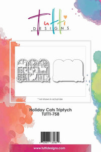 Tutti Designs - Dies - Holiday Cats Triptych
