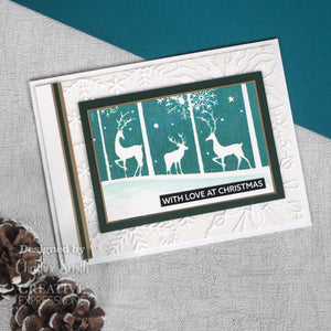 Creative Expressions Designer Boutique DL Rubber Stamp - Nordic Winter