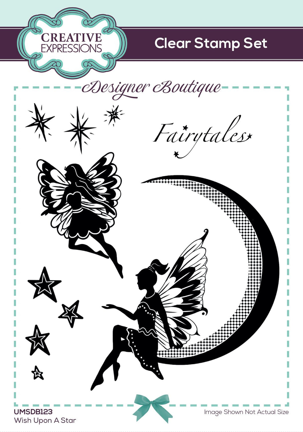 Creative Expressions Designer Boutique A6 Clear Stamp - Wish Upon a Star