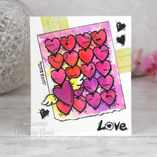 Woodware Clear Magic Single - Heart Background