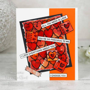 Woodware Clear Magic Single - Love Squares