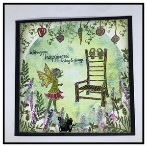 Fairy Hugs Stamps - Garden Chair