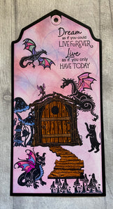 Fairy Hugs Stamps - Mini Wooden Path