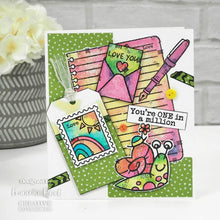 Woodware Clear A5 Stamp Set - Owl Post