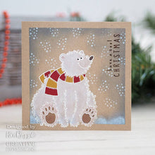 Woodware Clear Magic Single - Festive Fuzzies : Polar Bear
