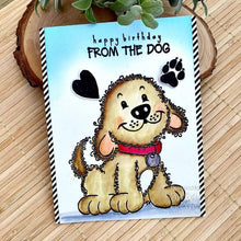 Woodware Clear Magic Single - Fuzzie Friends : Parker the Puppy